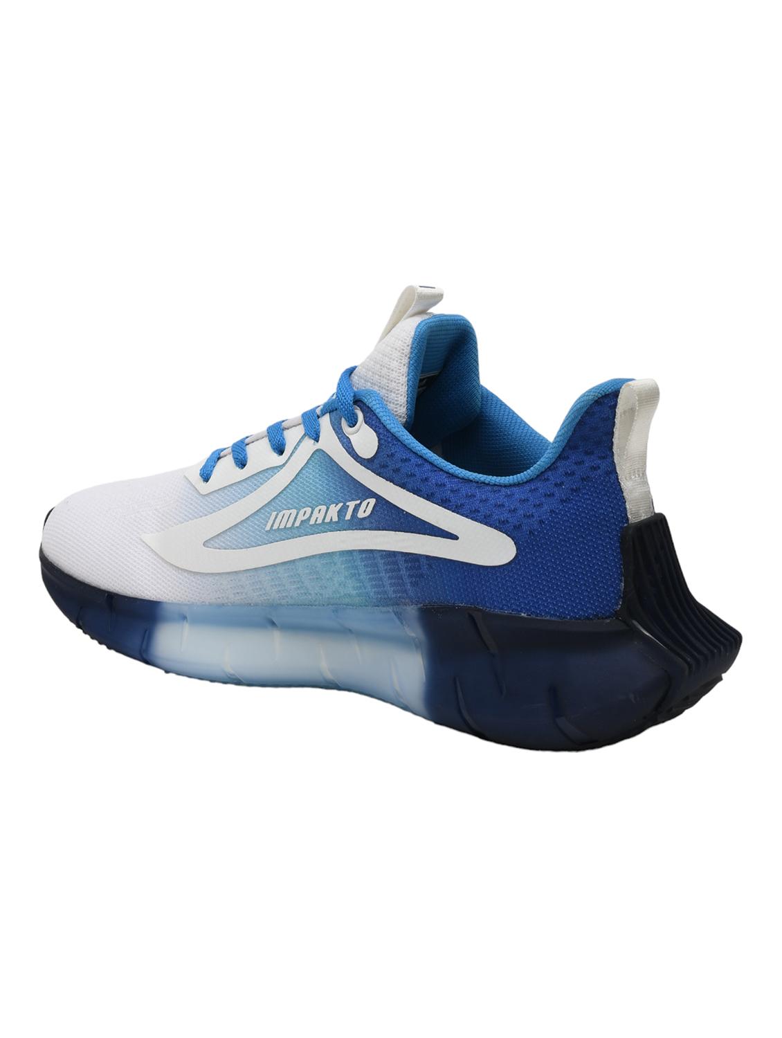 men blue lace up sport shoe - 22006013 - Standard Image - 3