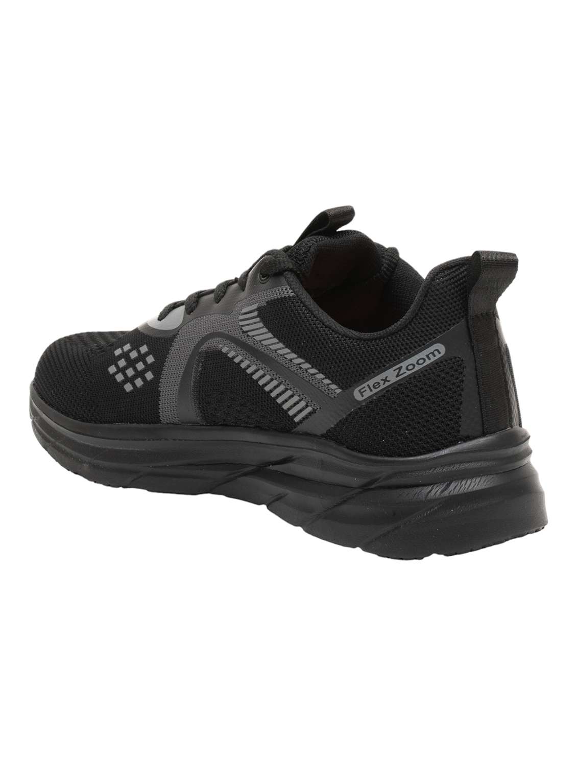 men black lace up sport shoe - 22006016 - Standard Image - 3