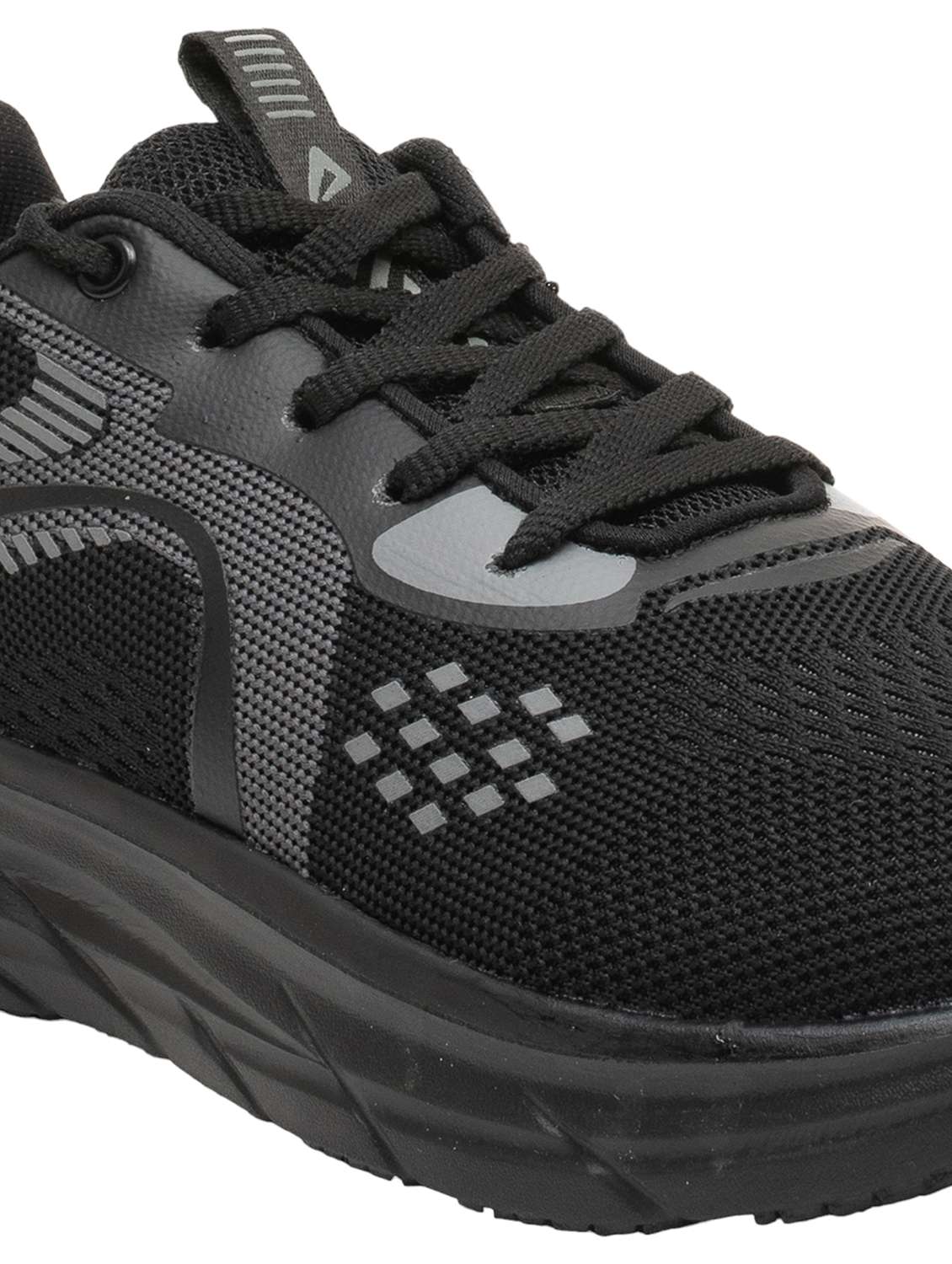 men black lace up sport shoe - 22006016 - Standard Image - 5