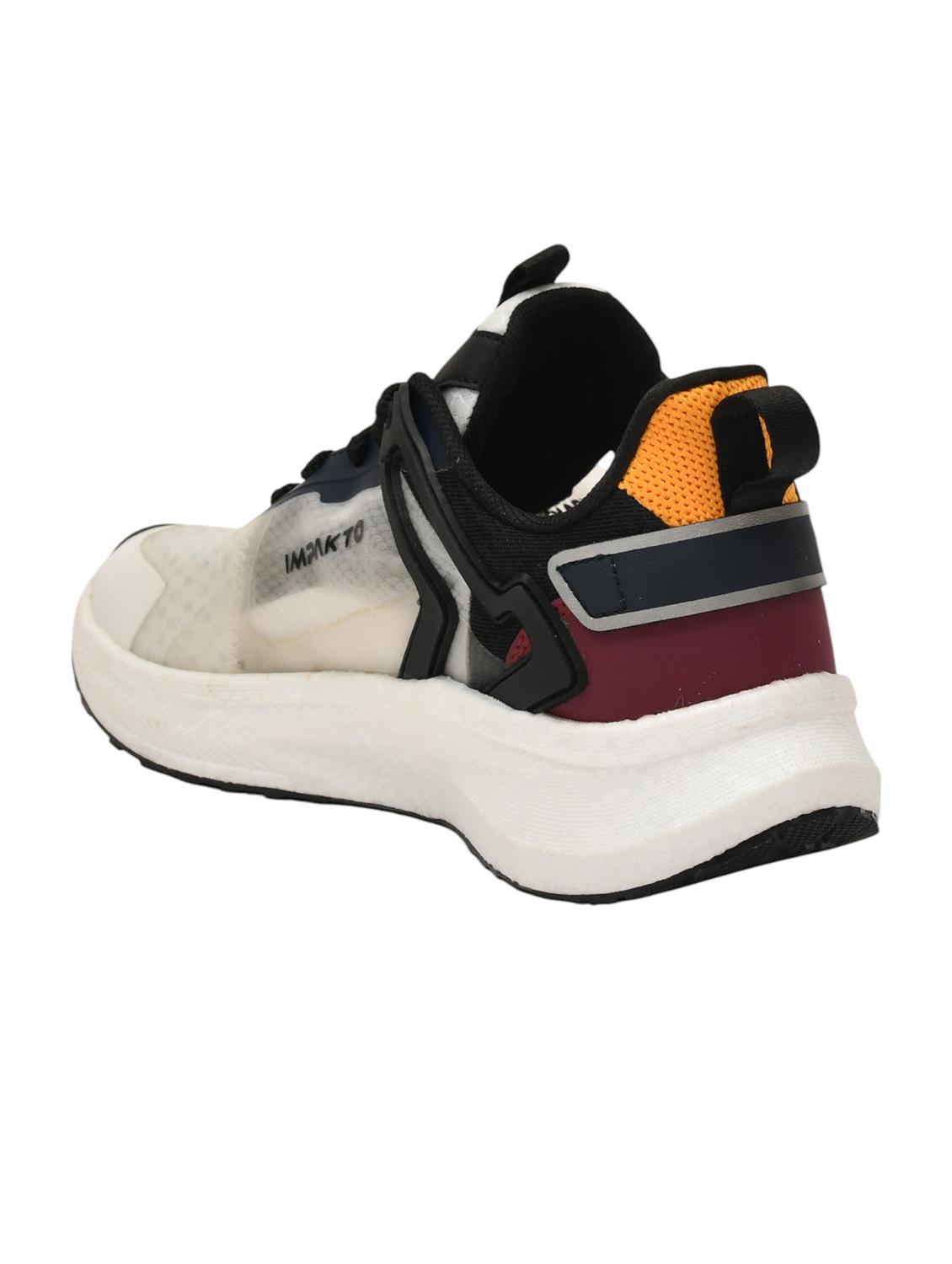 men white lace up sport shoe - 22006032 - Standard Image - 3