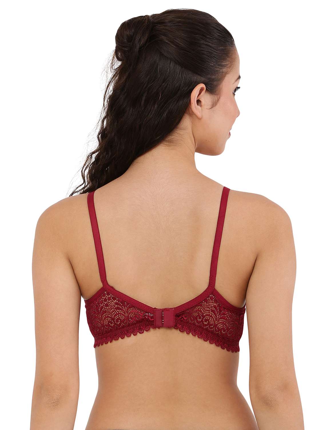 women pack of 2 non padded lace bra - 22006173 -  Standard Image - 3