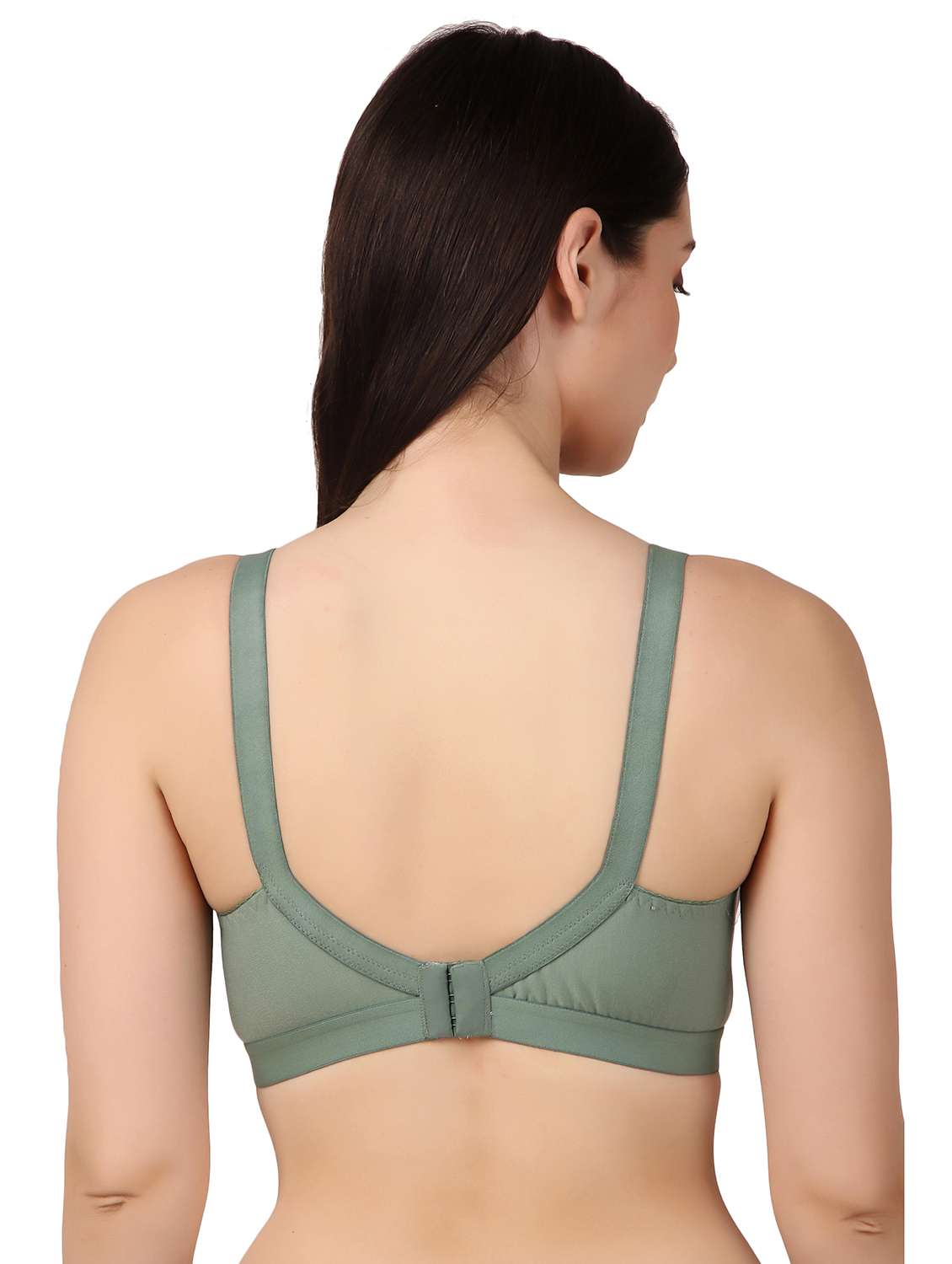 women pack of 2 solid non padded bra - 22006177 -  Standard Image - 3