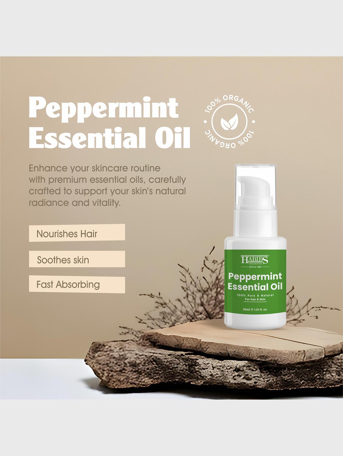 peppermint essential oil - 100% undiluted, therapeutic grade for energy, headaches & digestion 30ml - 22006213 - Standard Image - 3