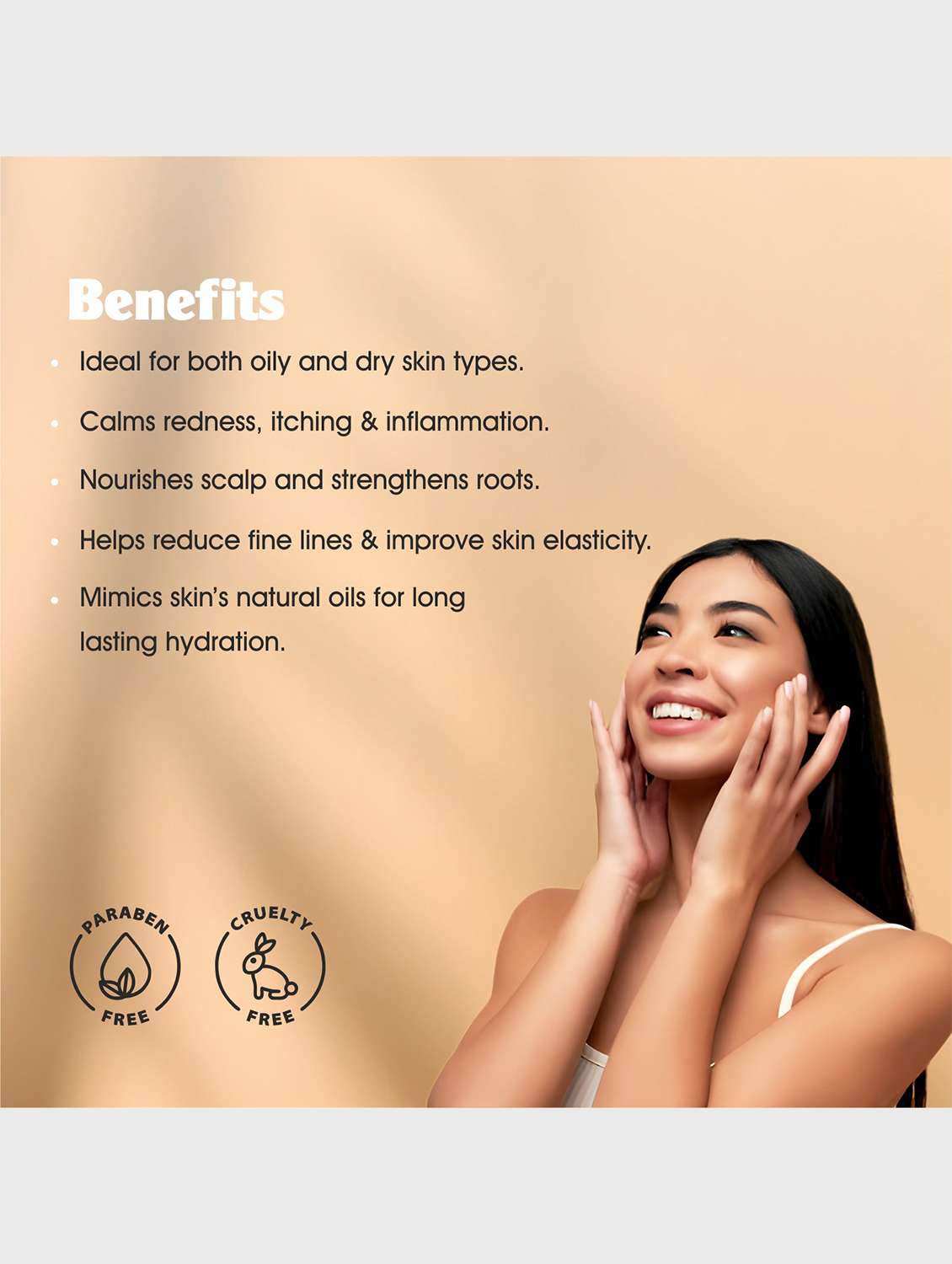jojoba carrier oil - 100% organic, cold-pressed for balanced skin, hair & acne control 30ml - 22006215 - Standard Image - 5