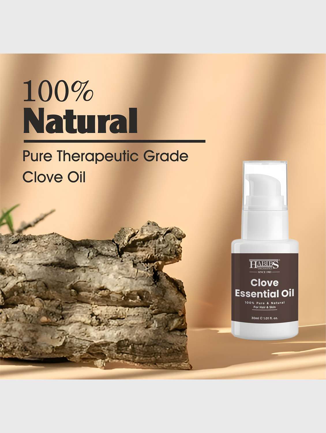 clove essential oil - 100% undiluted, therapeutic grade for aromatherapy & oral care 30ml - 22006220 -  Standard Image - 3