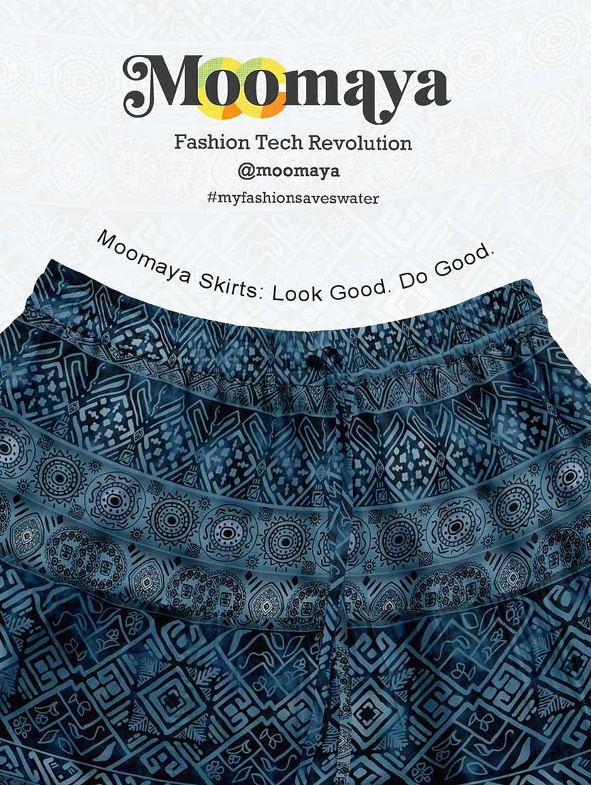 women printed high rise maxi tiered skirt - 22006290 - Standard Image - 5