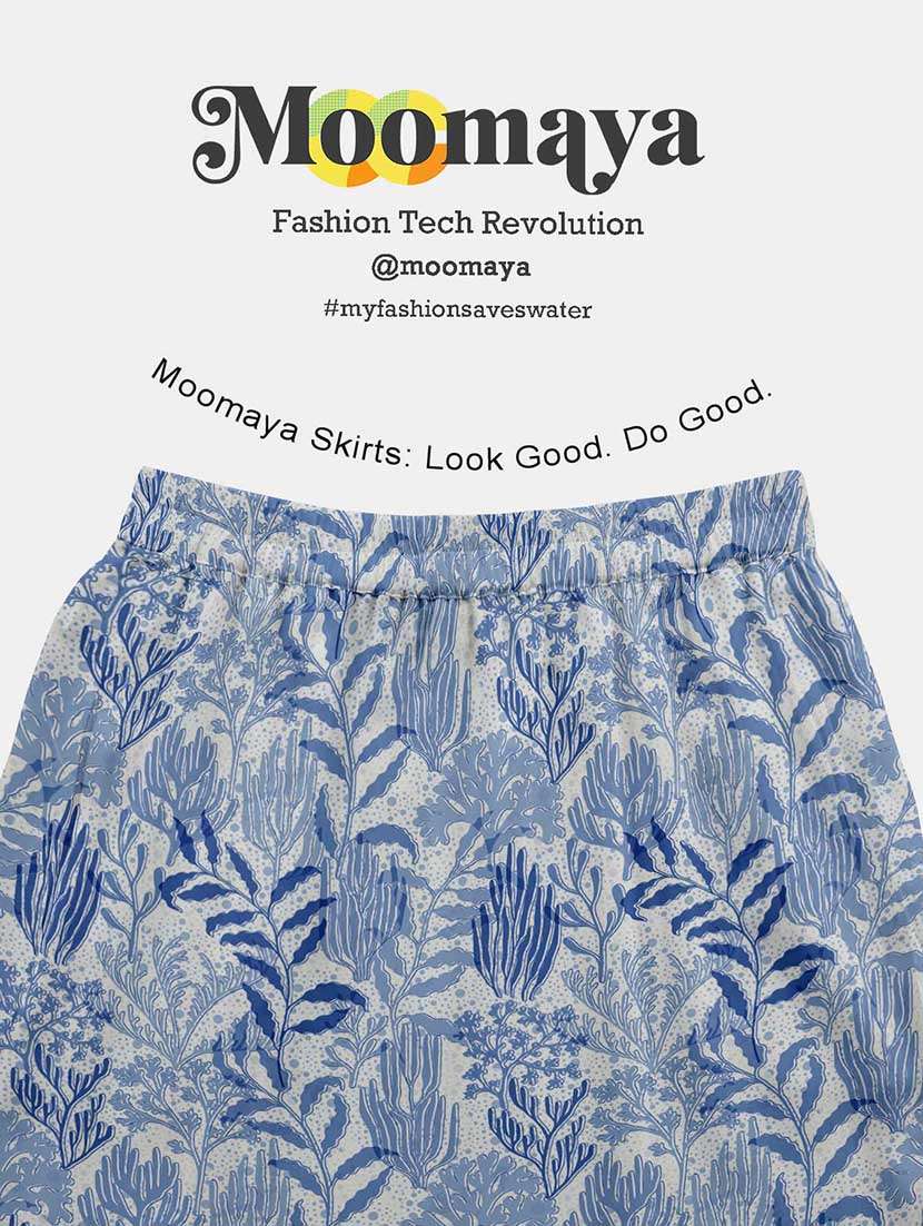 women printed high rise maxi tiered skirt - 22006322 - Standard Image - 5