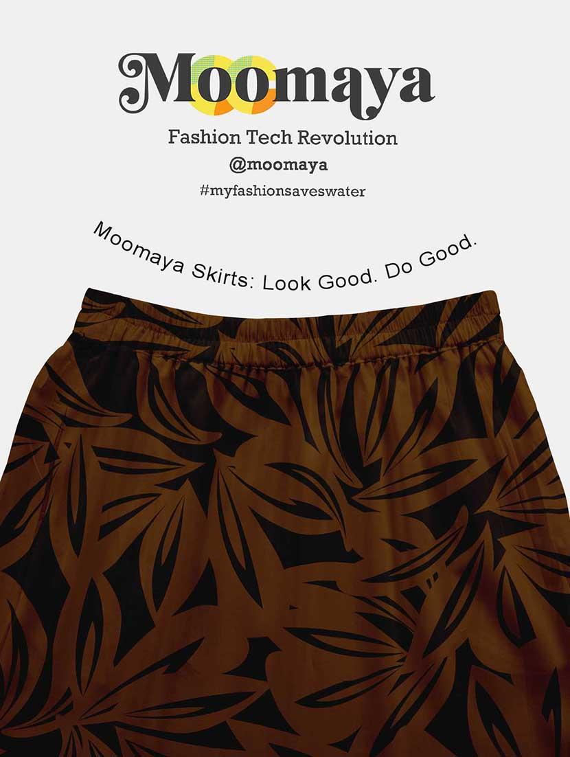 women printed high rise maxi tiered skirt - 22006332 - Standard Image - 5