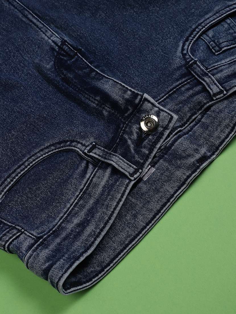 girls solid mid rise bootcut jean - 22006673 -  Standard Image - 3