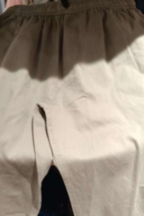 grey twill shorts - 22006778 -  Standard Image - 0