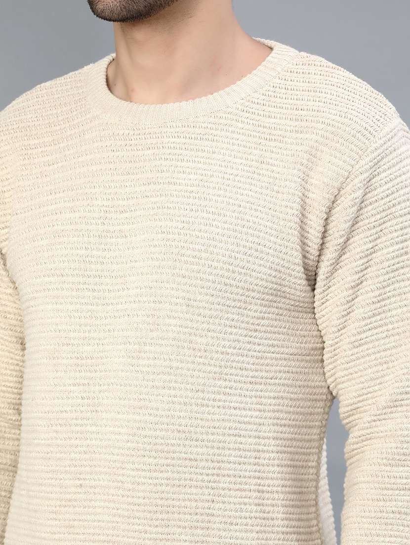 men self design long sleeve regular fit pullover  - 22006780 -  Standard Image - 5