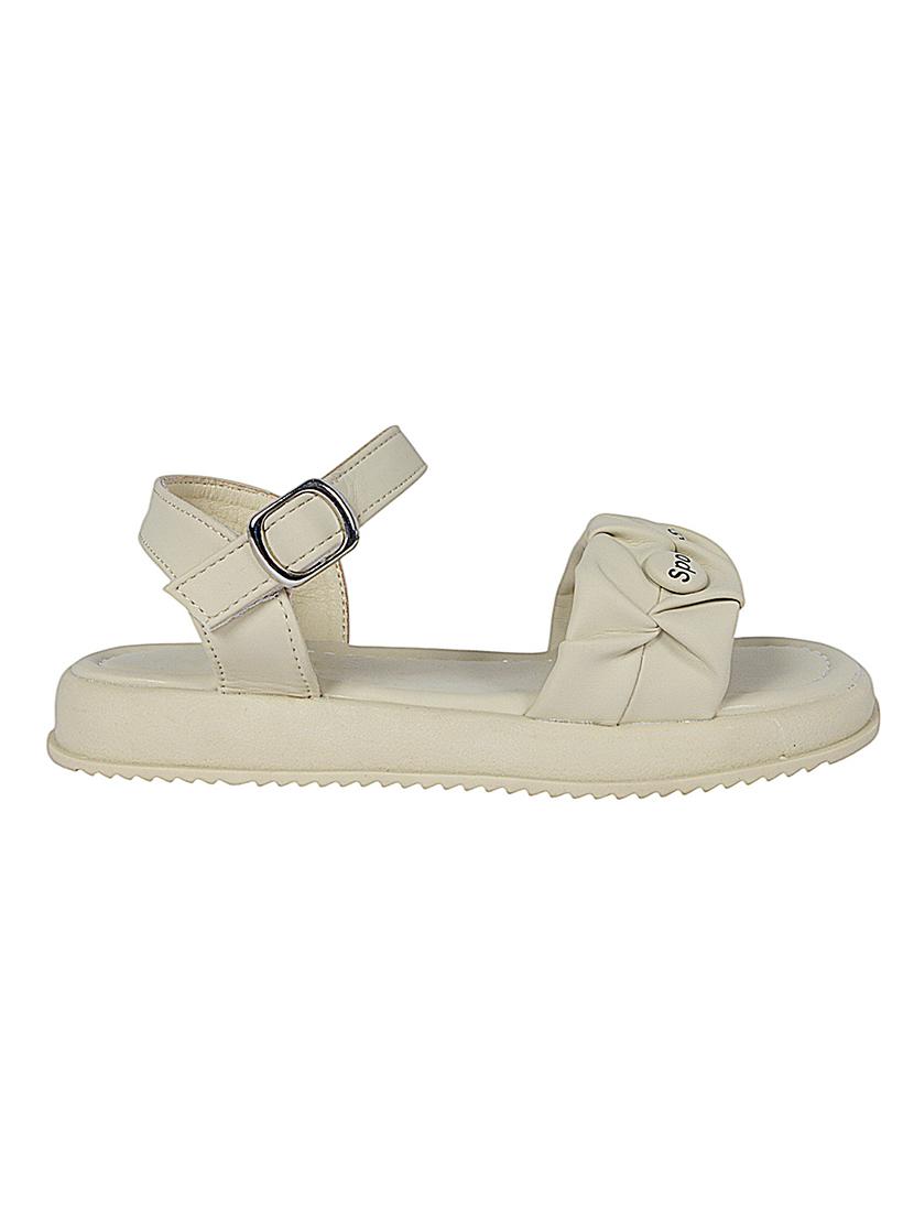 girls solid ankle strap sandal - 22007742 - Standard Image - 3