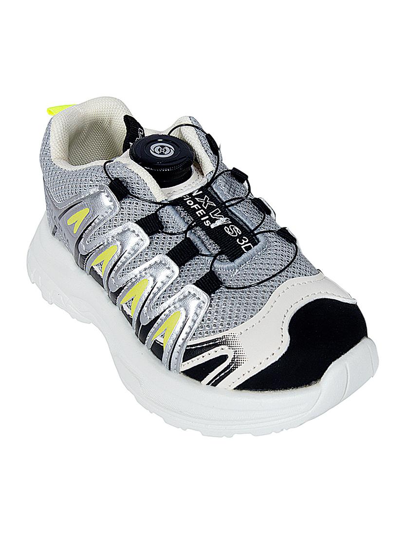 unisex grey lace up sport shoe - 22007743 - Standard Image - 5