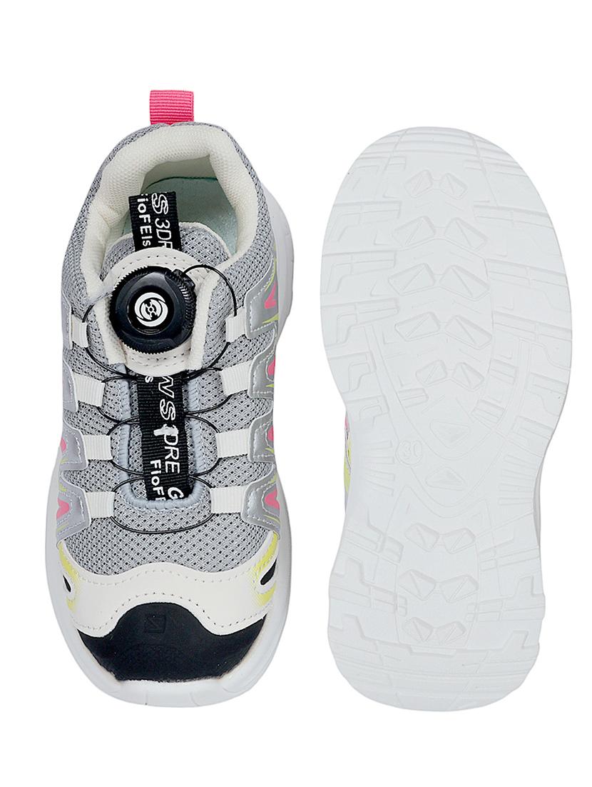 unisex grey lace up sport shoe - 22007744 - Standard Image - 5