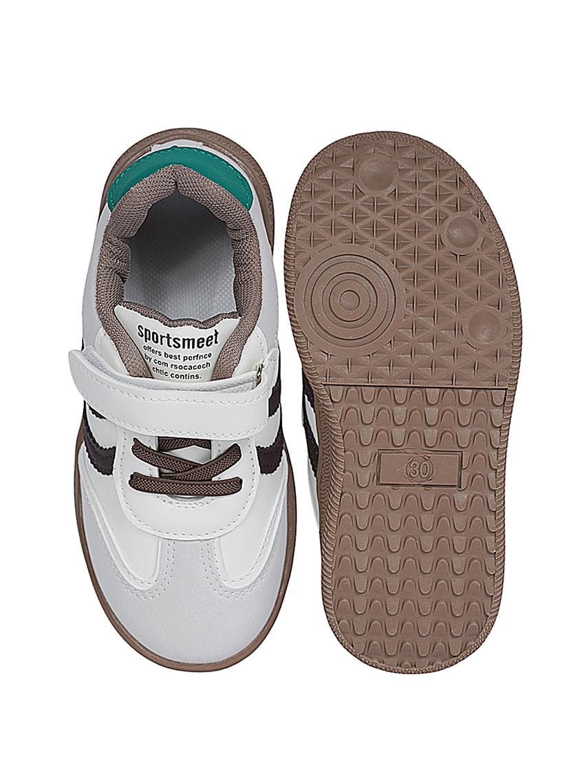 unisex color block lace up sneaker - 22007746 - Standard Image - 5