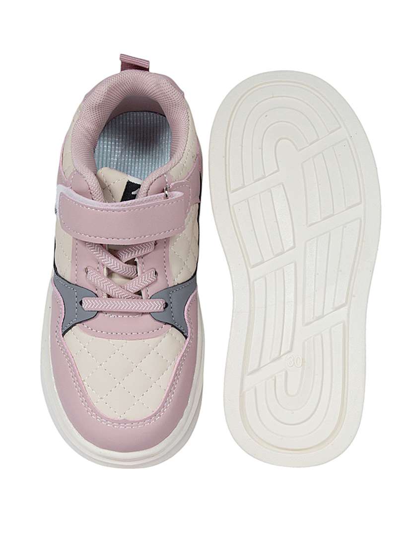 unisex color block lace up sneaker - 22007749 - Standard Image - 5