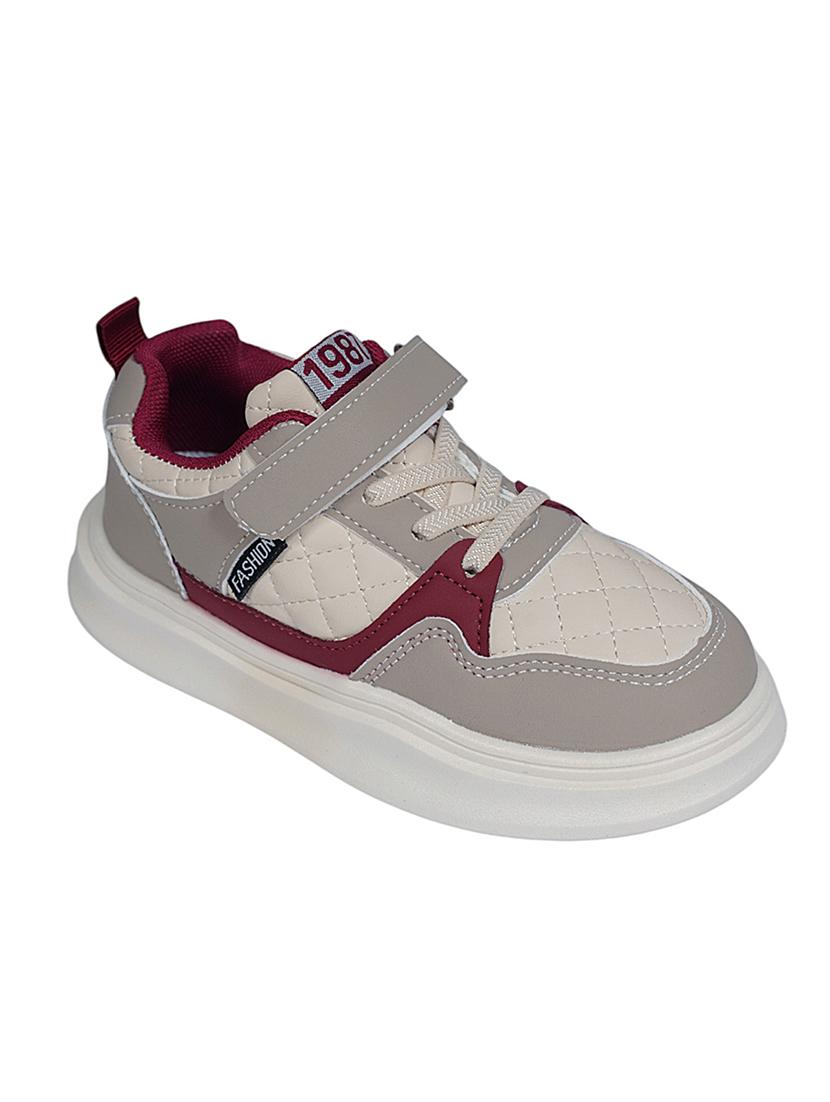 unisex color block lace up sneaker - 22007750 - Standard Image - 3