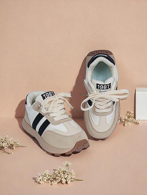 unisex color block lace up sneaker - 22007751 - Standard Image - 0