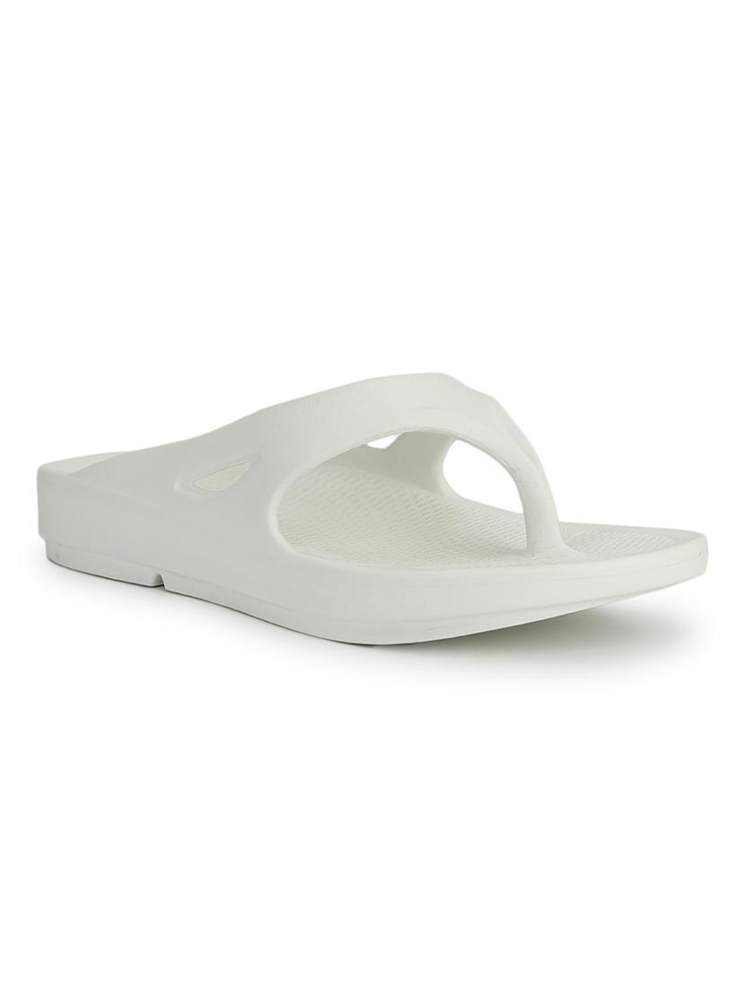 men solid toe separator flip flop