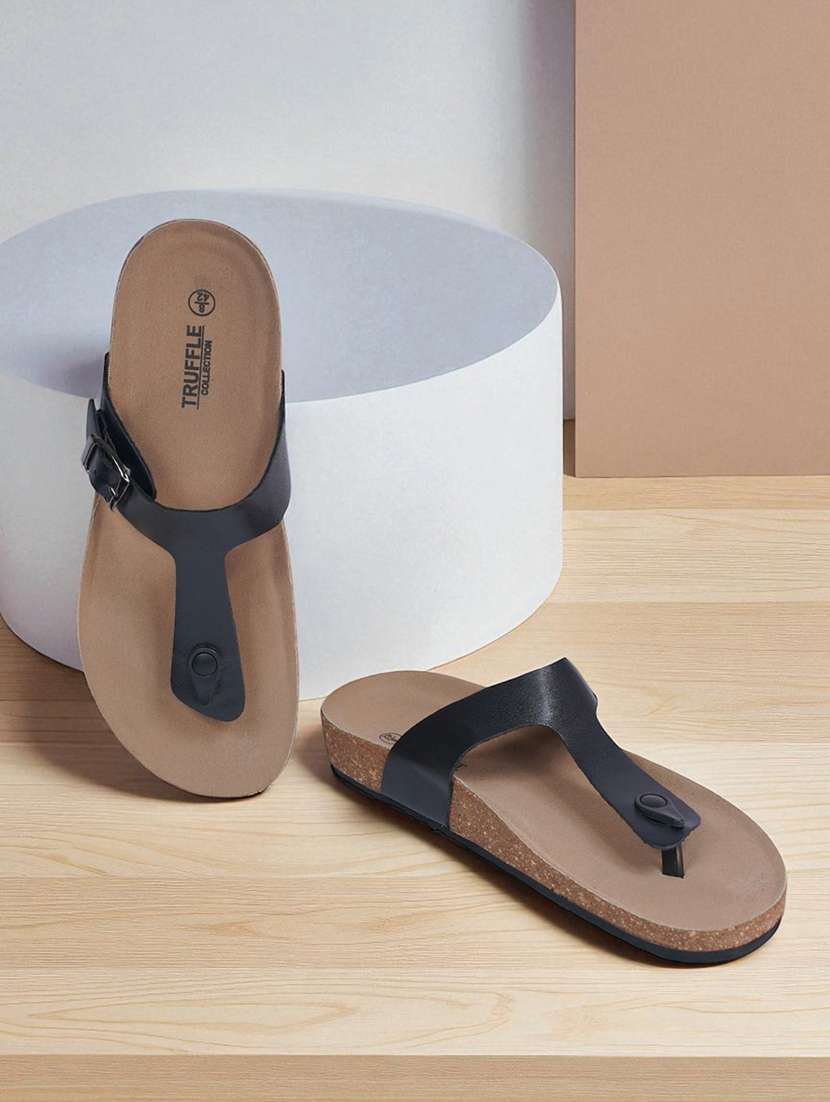 men solid toe separator sandal - 22007760 - Zoom Image - 0