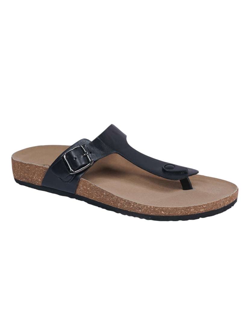 men solid toe separator sandal - 22007760 - Standard Image - 3
