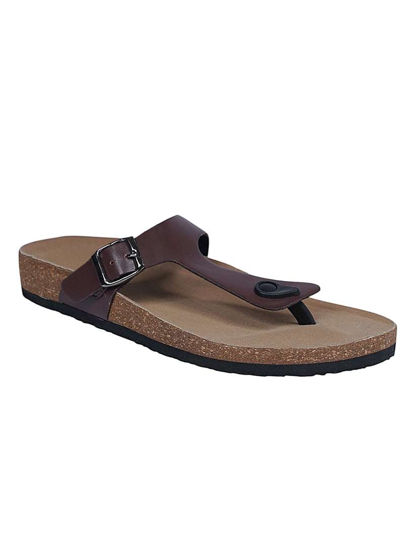 men solid toe separator sandal - 22007761 - Standard Image - 3