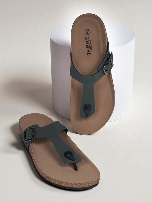 men solid toe separator sandal - 22007762 - Standard Image - 0