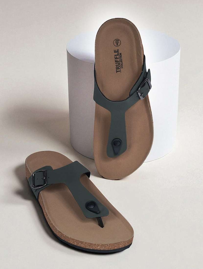 men solid toe separator sandal - 22007762 - Zoom Image - 0