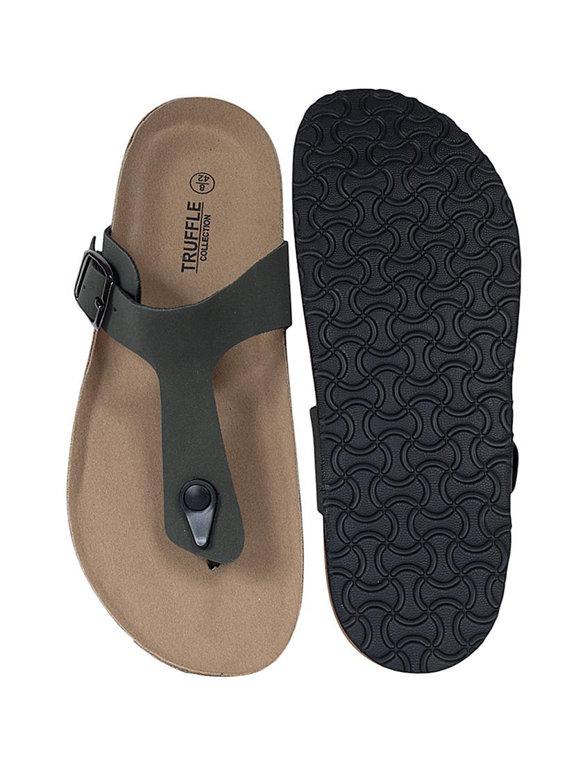 men solid toe separator sandal - 22007762 - Standard Image - 5