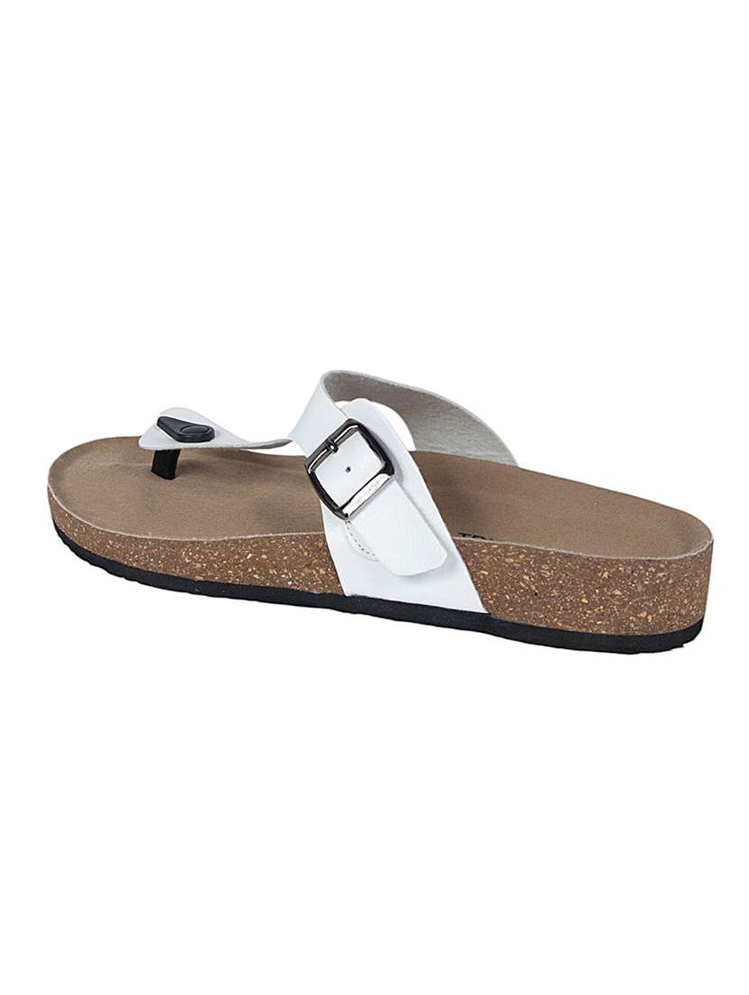 men solid toe separator sandal - 22007763 - Standard Image - 3