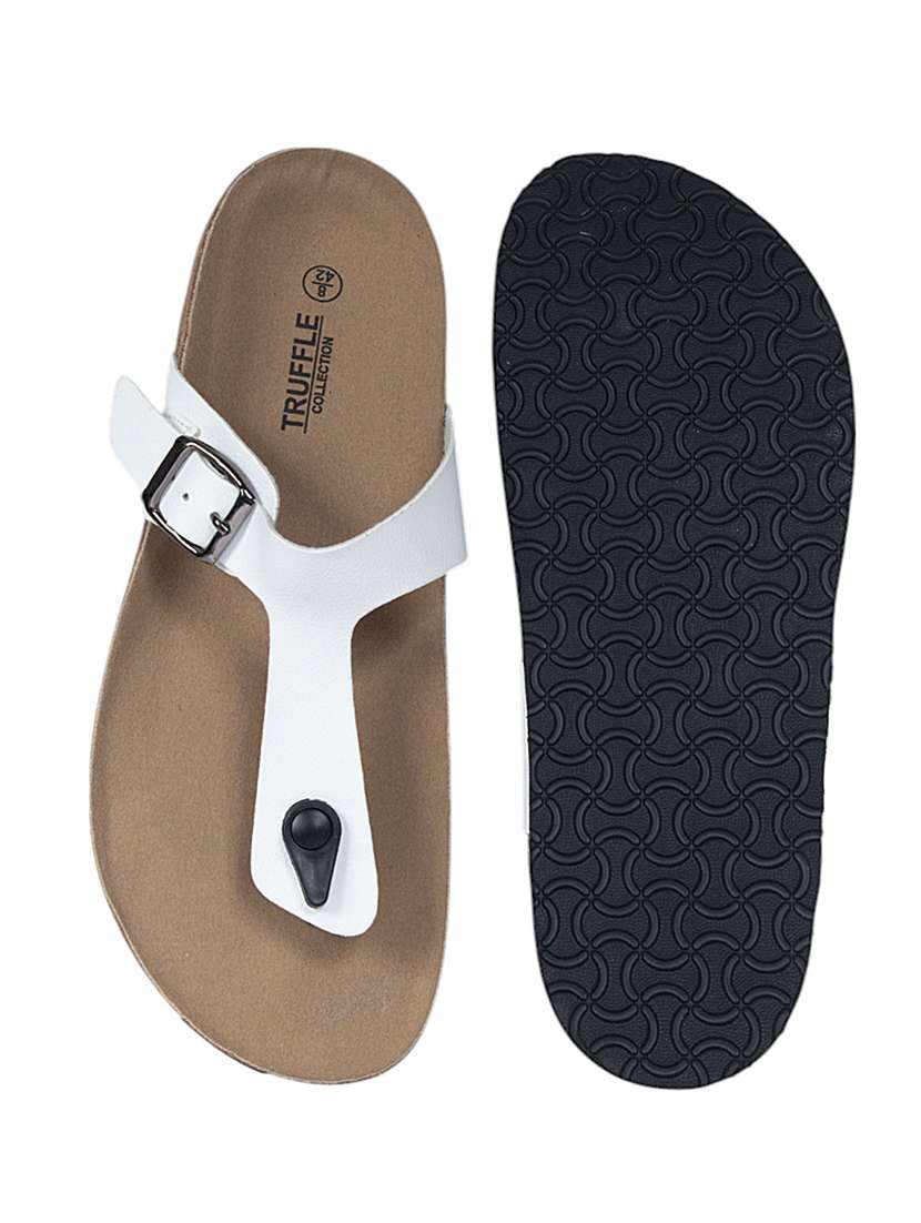 men solid toe separator sandal - 22007763 - Standard Image - 5