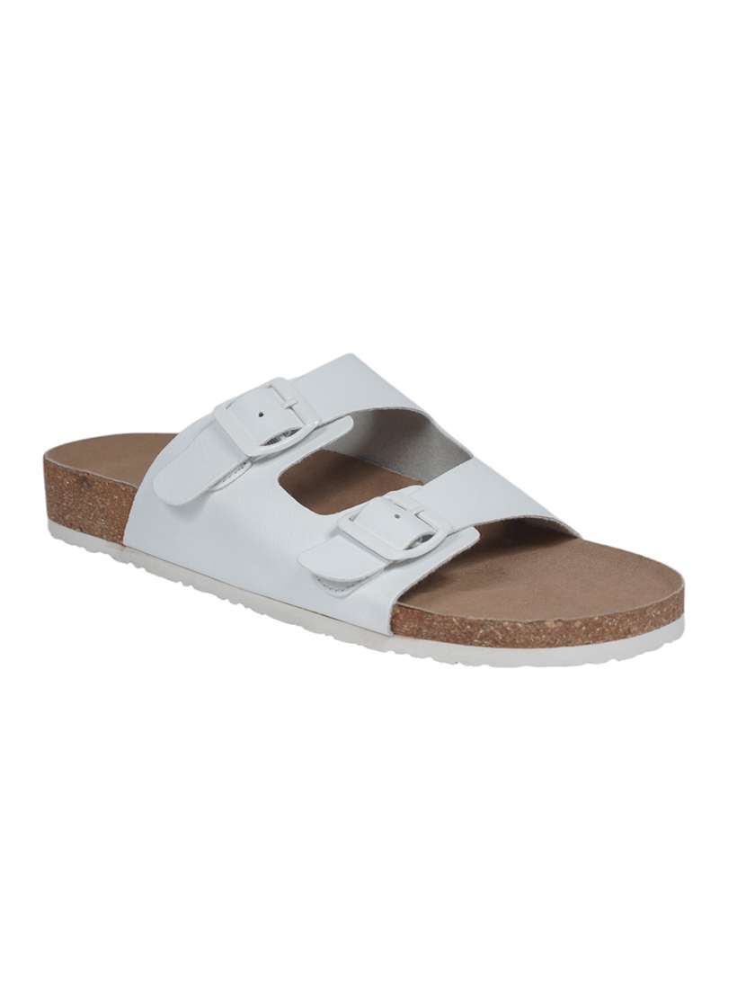 men solid slip on sandal - 22007767 -  Standard Image - 3