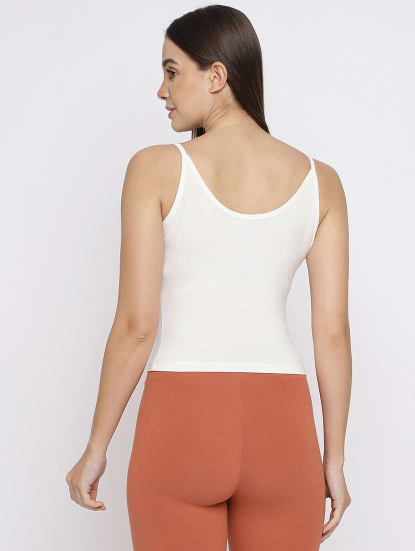 women pack of 2 solid shoulder strap camisole - 22007841 -  Standard Image - 3