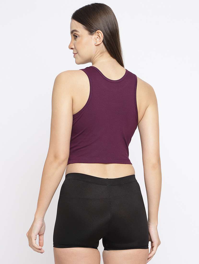 women pack of 4 solid camisole - 22007850 -  Standard Image - 3