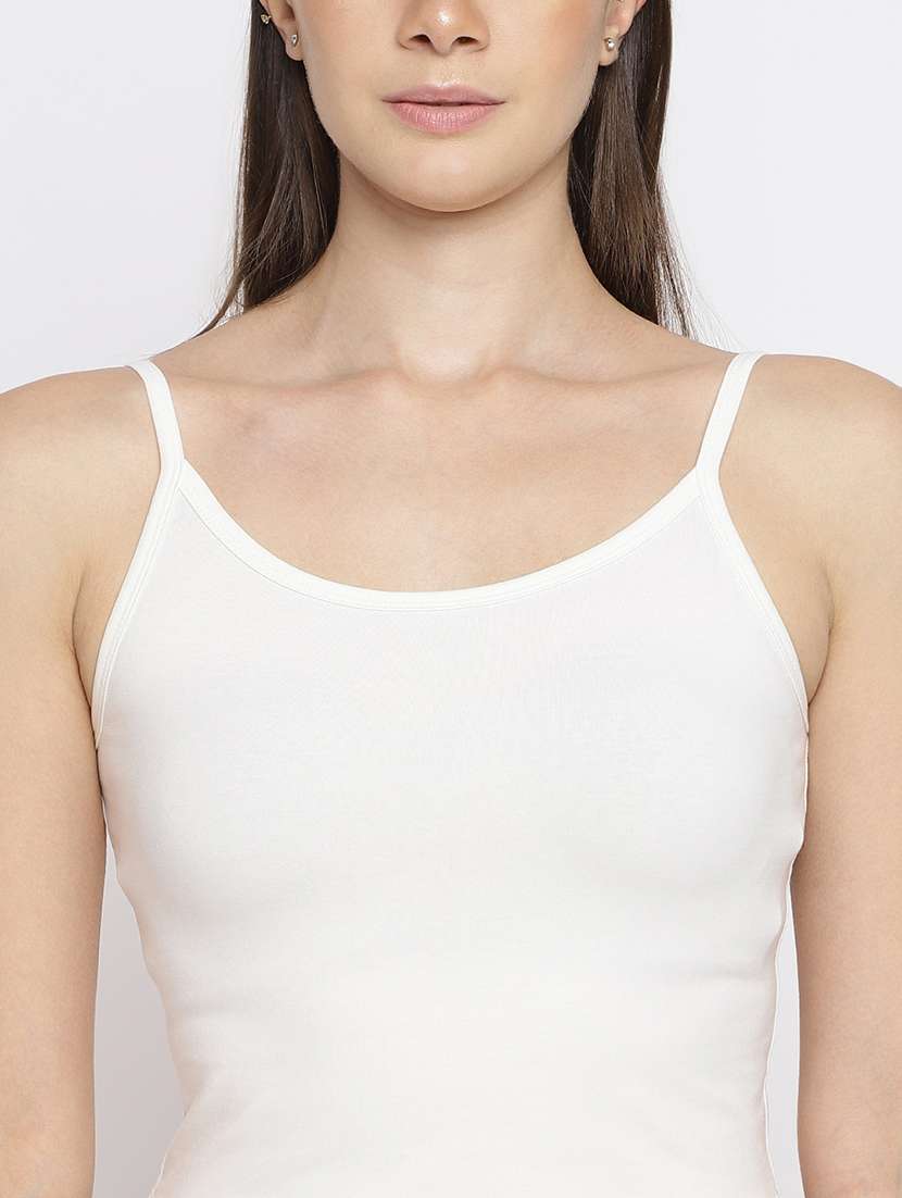 women pack of 3 solid camisole - 22007865 -  Standard Image - 5