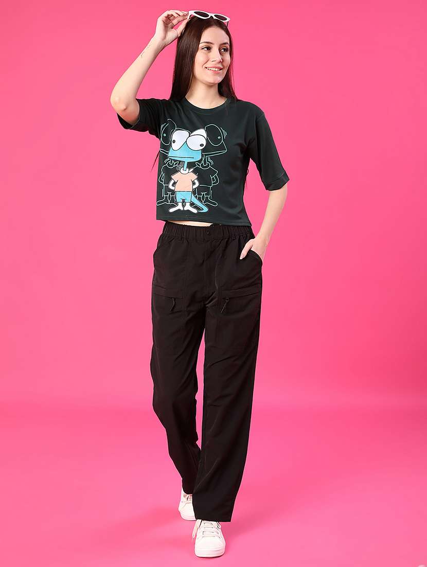 women printed short sleeve t-shirt - 22008000 -  Standard Image - 5