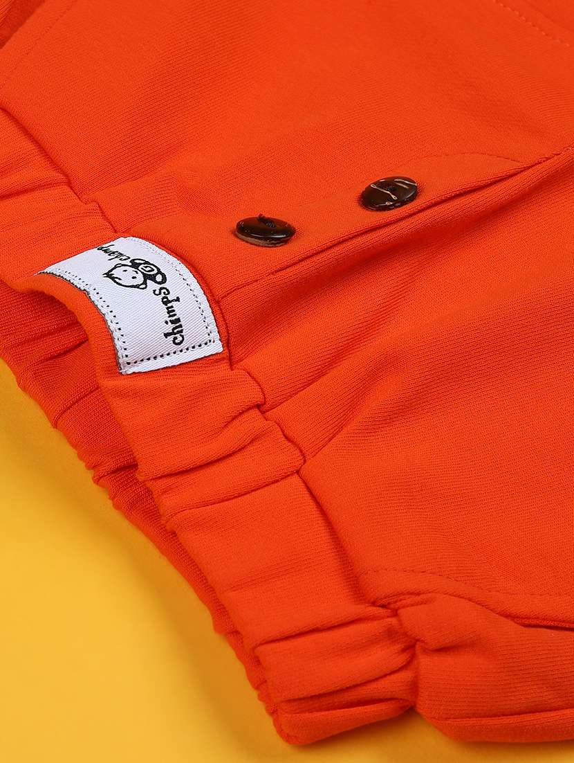 kids solid mid rise jogger - 22008061 -  Standard Image - 3