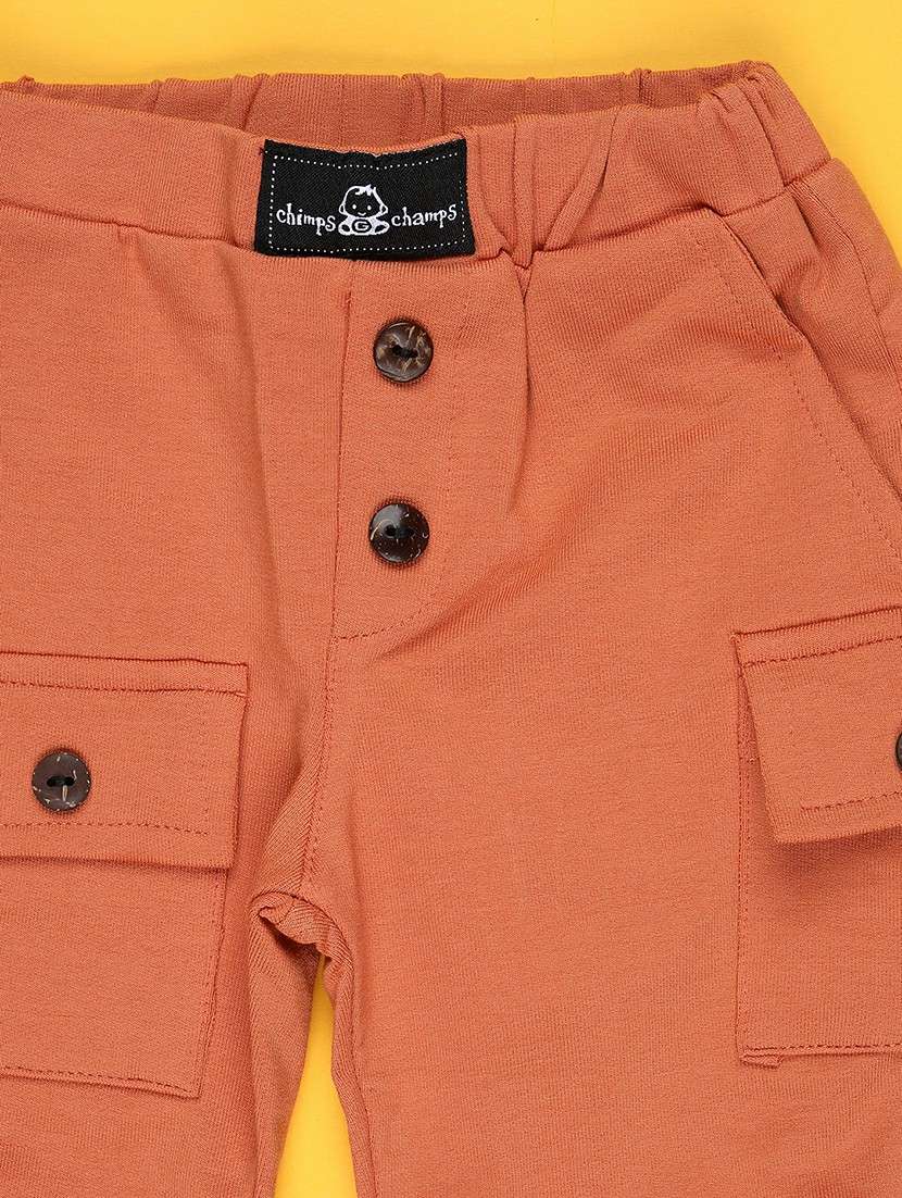 boys solid mid rise jogger - 22008063 -  Standard Image - 3