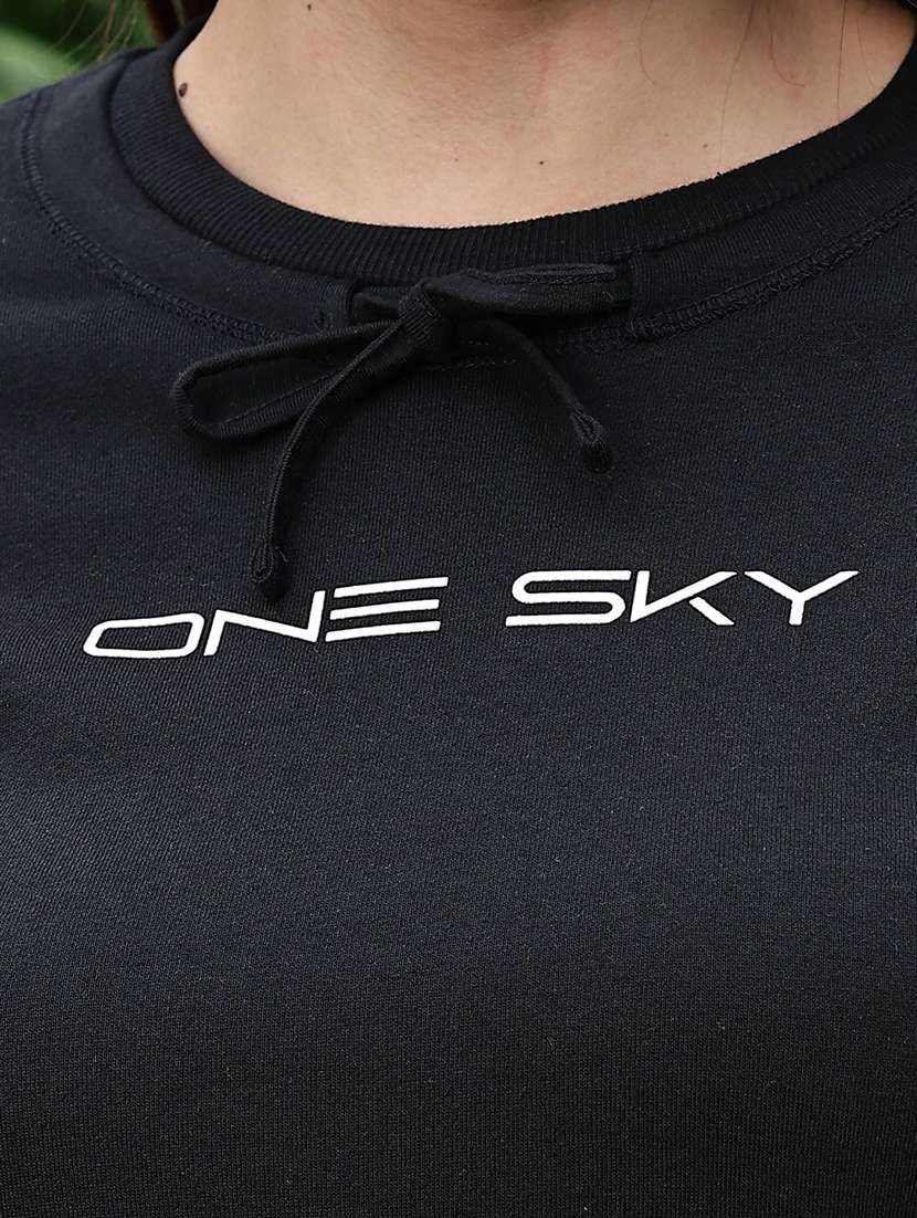 women color block long sleeve pullover sweatshirt - 22008247 - Standard Image - 5
