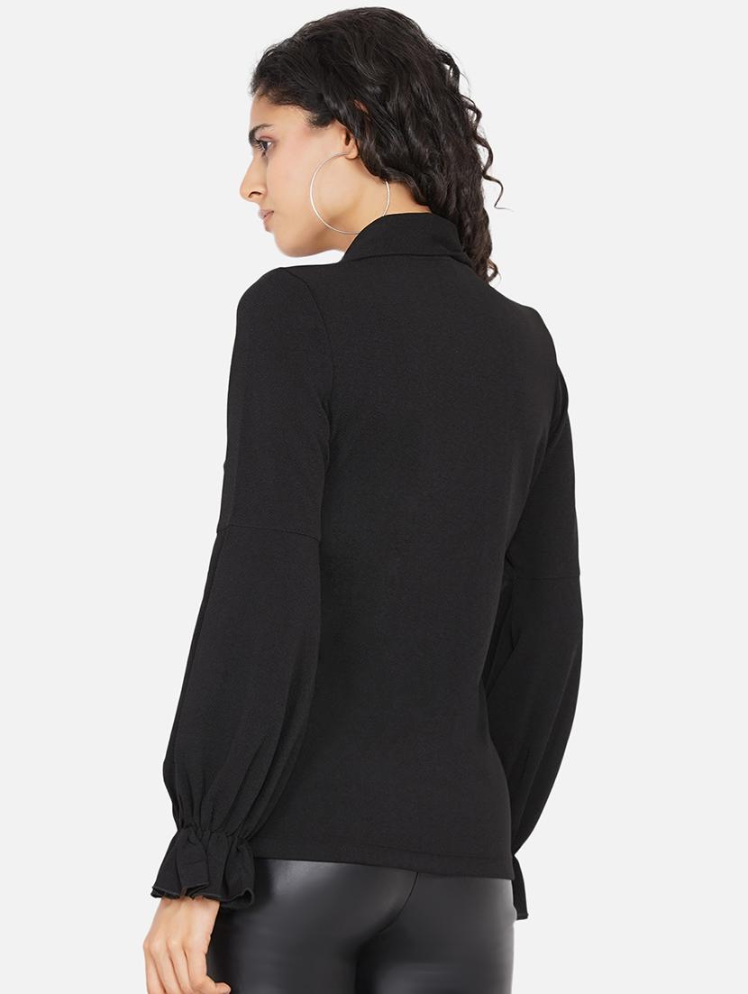 women solid long sleeve single breasted blazer - 22009132 - Standard Image - 3