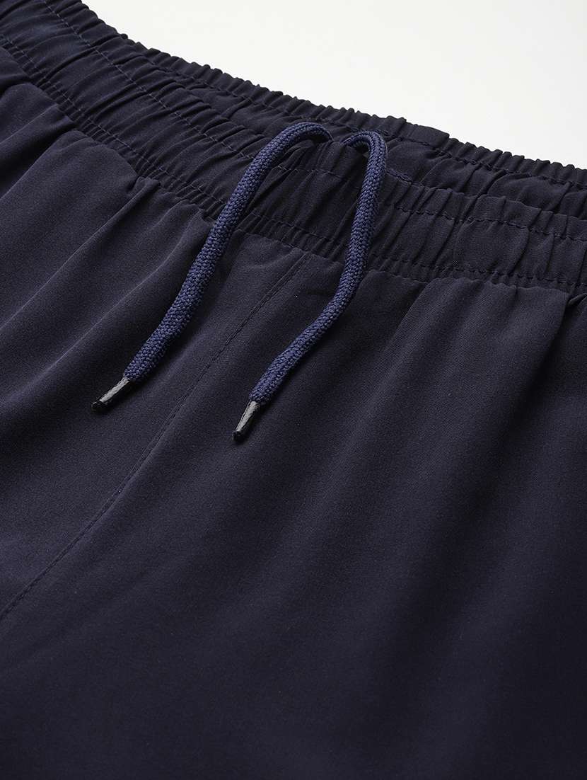 men solid regular fit full length track pant - 22009260 -  Standard Image - 5