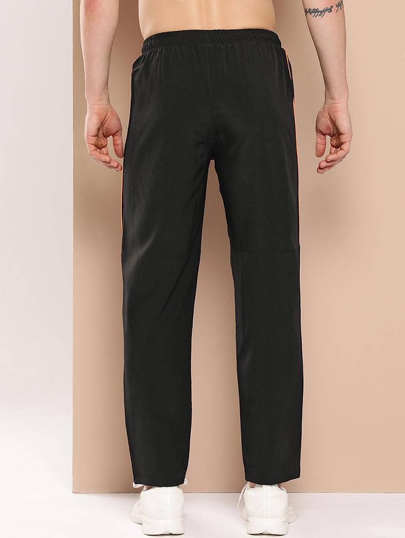 men solid regular fit full length track pant - 22009261 - Standard Image - 3