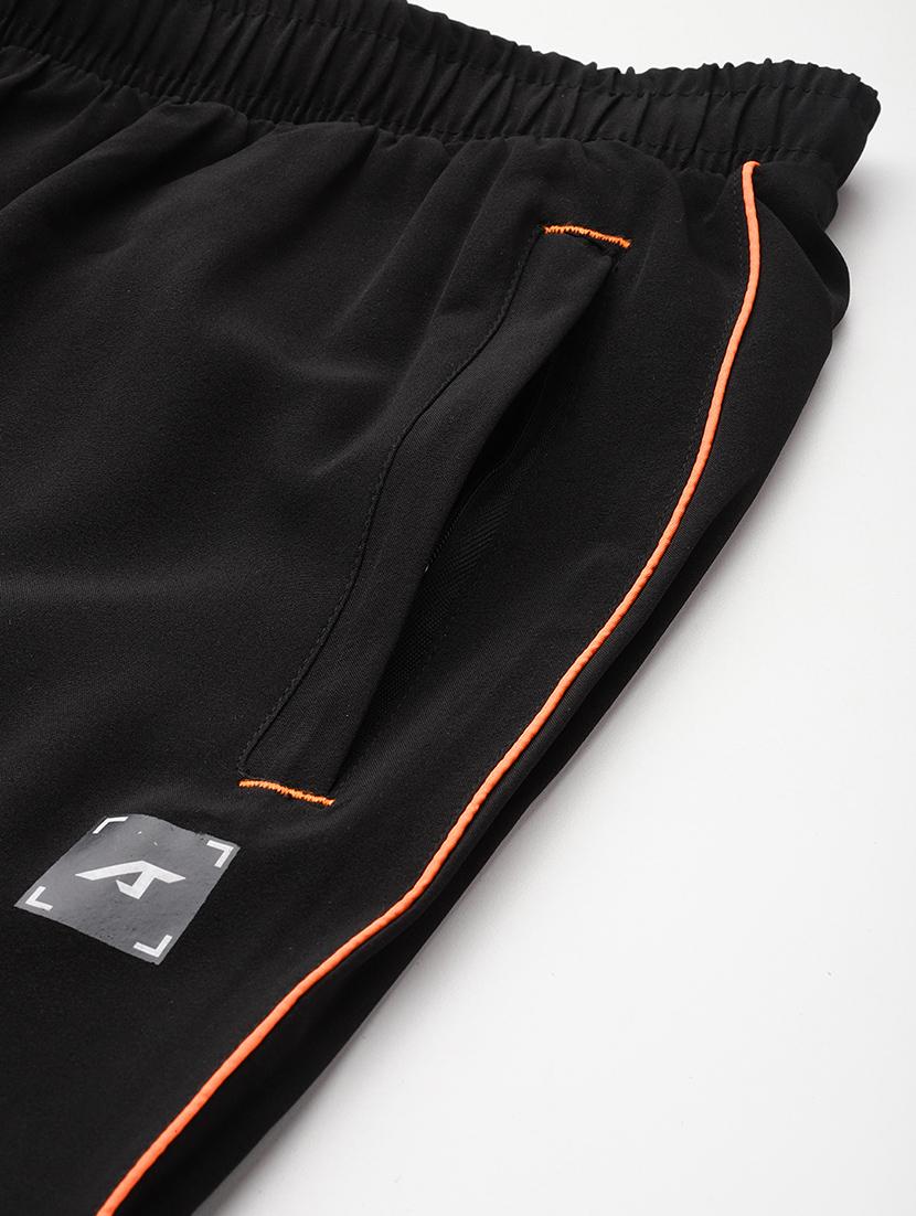 men solid regular fit full length track pant - 22009261 - Standard Image - 5