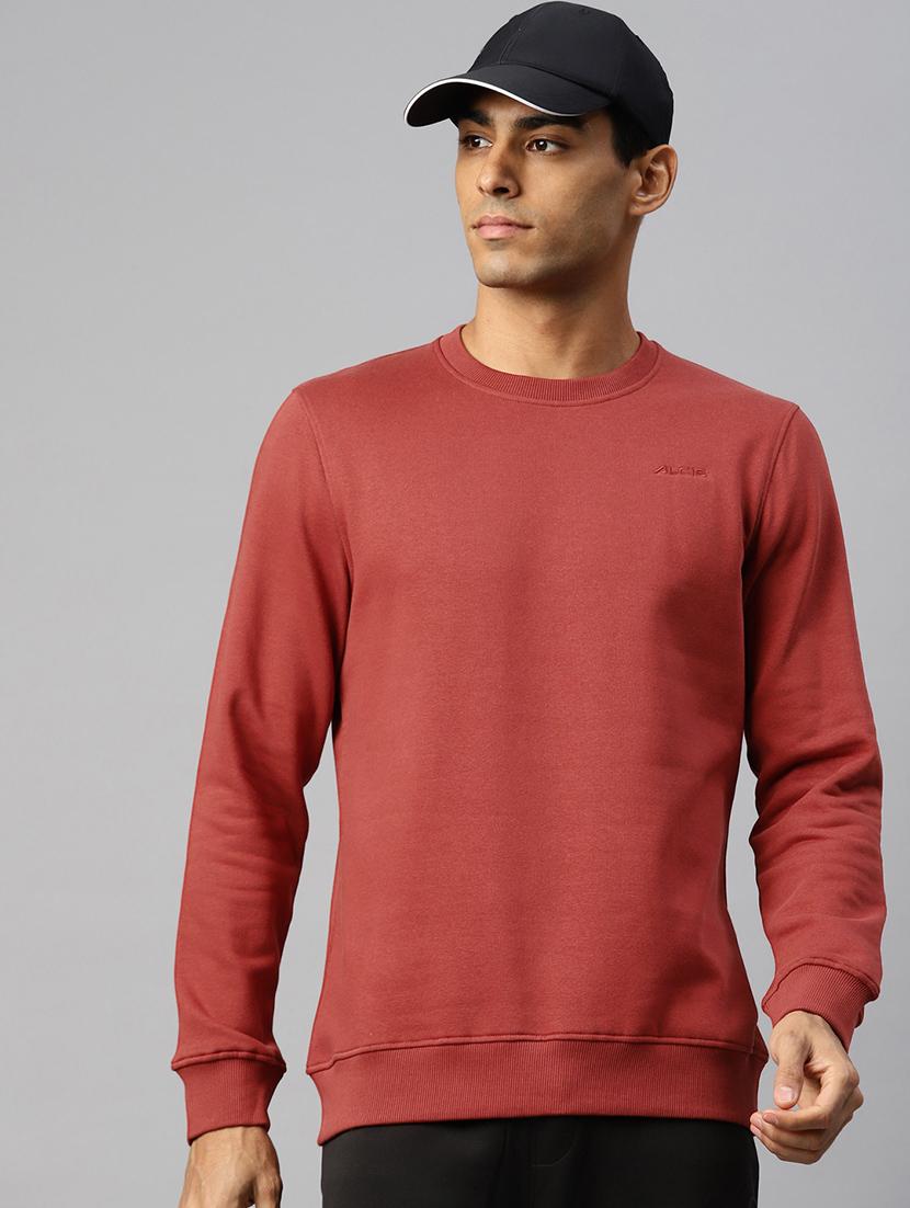 men solid long sleeve regular fit sweatshirt - 22009301 -  Zoom Image - 0