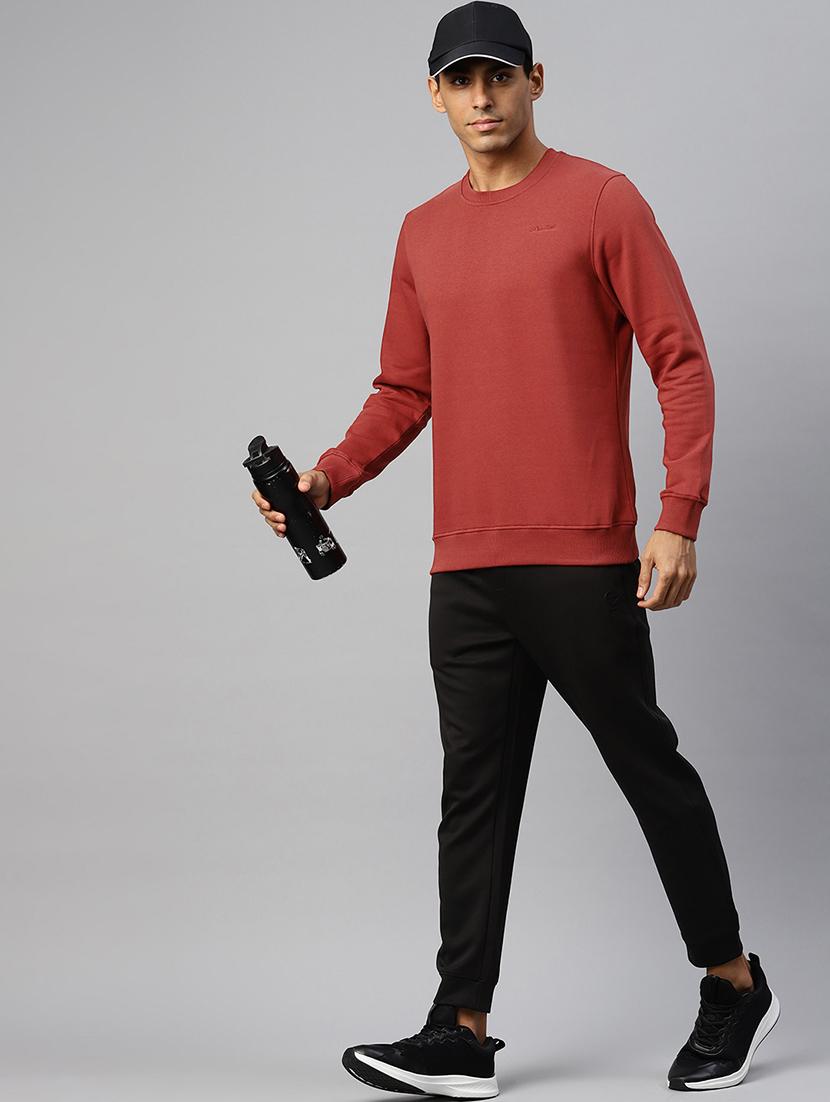 men solid long sleeve regular fit sweatshirt - 22009301 - Standard Image - 3