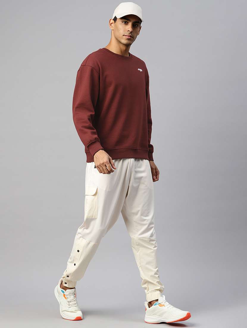men back print long sleeve regular fit sweatshirt - 22009303 - Standard Image - 3