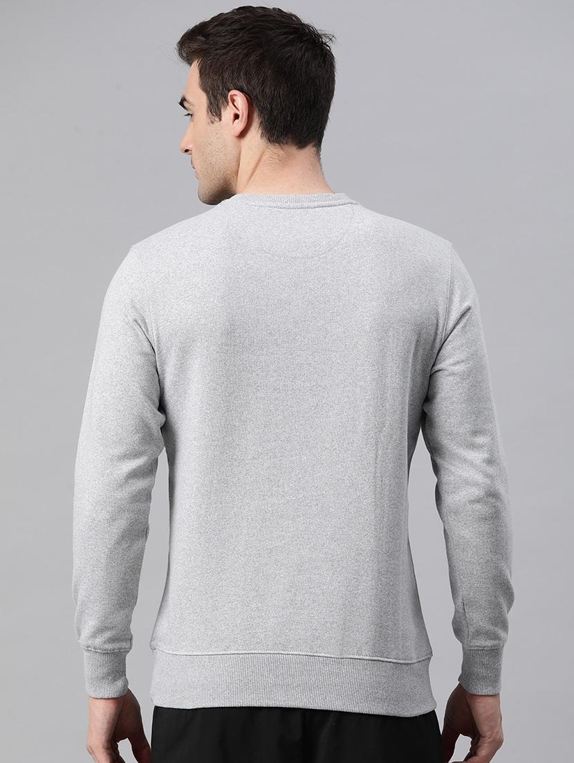 men logo print long sleeve regular fit sweatshirt - 22009305 - Standard Image - 3