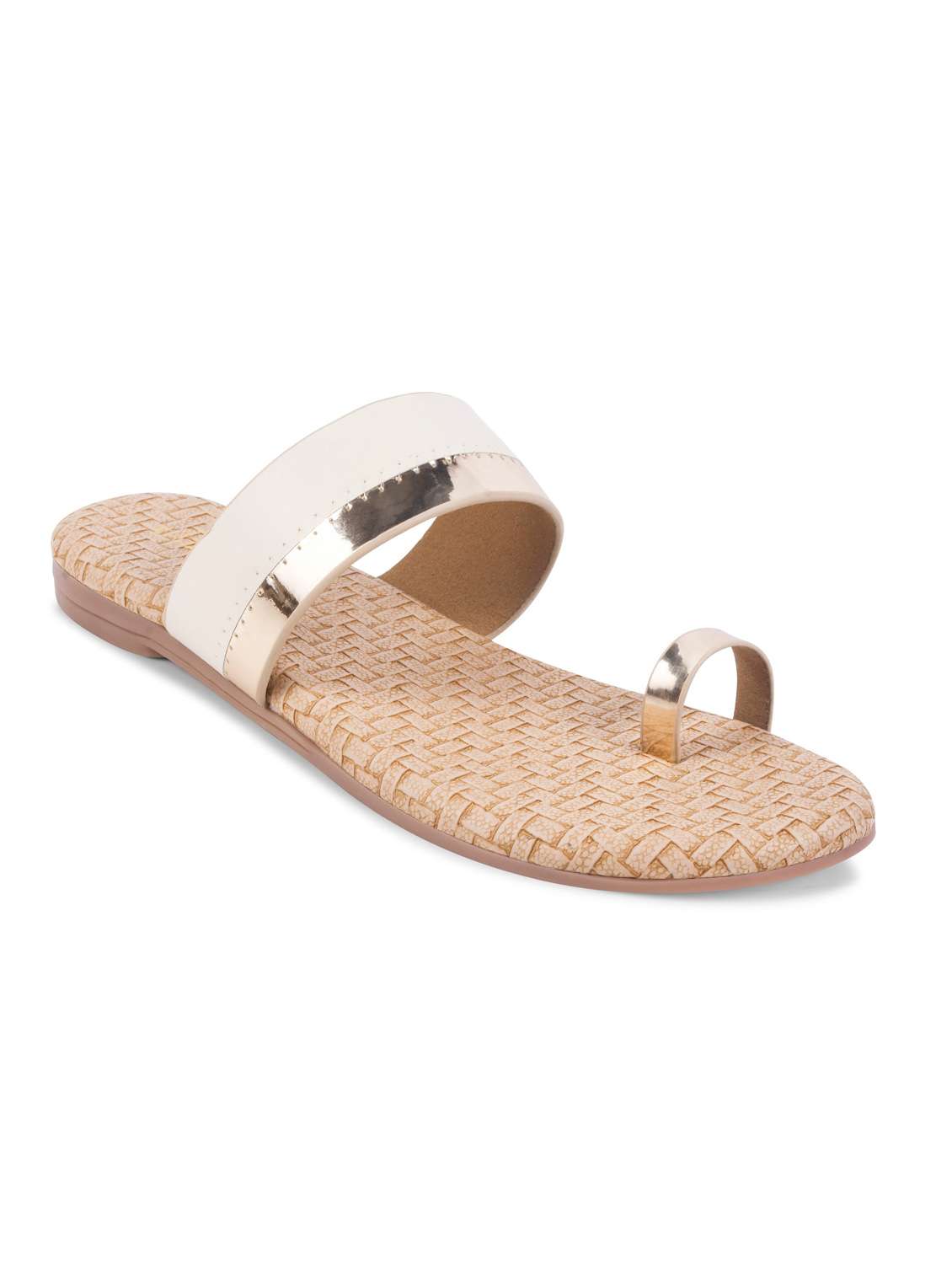 women one toe flat sandal