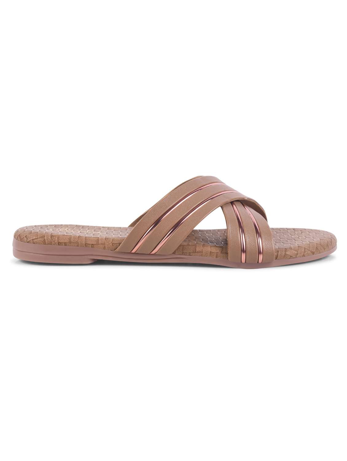 women slip on flat sandal - 22009334 - Standard Image - 3