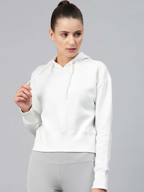 women solid long sleeve pullover sweatshirt - 22009346 -  Standard Image - 0